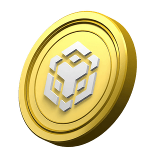 Moneda decorativa BNB en la sección informativa de la plataforma